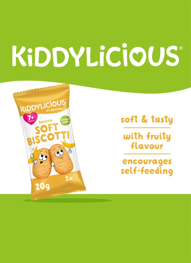 Kiddylicious بسكويت الموز اللذيذ المخبوز للأطفال - Image 4